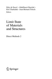 Limit State of Materials and Structures Direct Methods 2  Cover Image