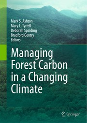 Managing Forest Carbon in a Changing Climate Cover Image