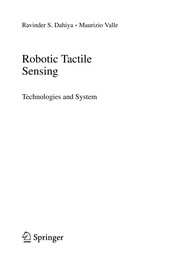 Robotic Tactile Sensing Technologies and System  Cover Image