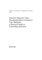 Selective Digestive Tract Decontamination in Intensive Care Medicine: a Practical Guide to Controlling Infection Cover Image
