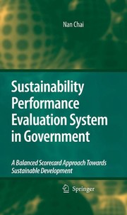 Sustainability Performance Evaluation System in Government A Balanced Scorecard Approach Towards Sustainable Development  Cover Image