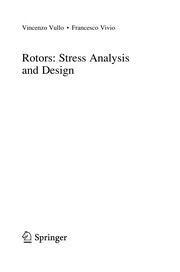 Rotors: Stress Analysis and Design Cover Image