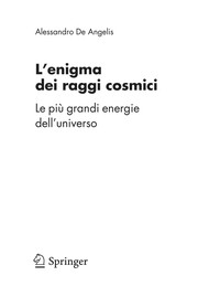 L’enigma dei raggi cosmici Le più grandi energie dell’universo  Cover Image