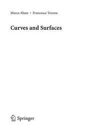 Curves and Surfaces Cover Image