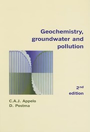 Geochemistry, groundwater and pollution  Cover Image