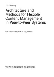 Architecture and Methods for Flexible Content Management in Peer-to-Peer Systems Cover Image