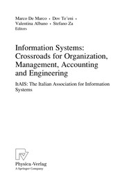 Information Systems: Crossroads for Organization, Management, Accounting and Engineering ItAIS: The Italian Association for Information Systems  Cover Image