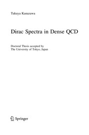 Dirac Spectra in Dense QCD Cover Image