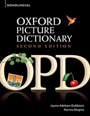 Oxford picture dictionary. Monolingual  Cover Image