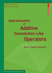 Approximation of Additive Convolution-Like Operators Real C*-Algebra Approach  Cover Image