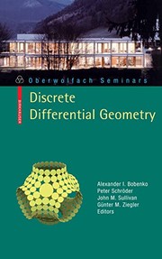 Discrete Differential Geometry Cover Image