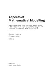 Aspects of Mathematical Modelling Applications in Science, Medicine, Economics and Management  Cover Image