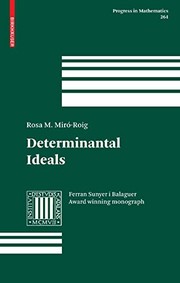 Determinantal Ideals Cover Image