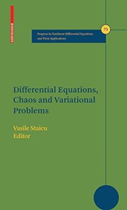 Differential Equations, Chaos and Variational Problems Cover Image