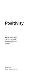 Positivity Cover Image