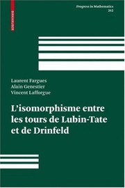 L’isomorphisme entre les tours de Lubin-Tate et de Drinfeld Cover Image