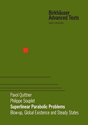 Superlinear Parabolic Problems Blow-up, Global Existence and Steady States  Cover Image