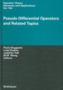 Pseudo-Differential Operators and Related Topics Cover Image