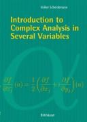 Introduction to Complex Analysis in Several Variables Cover Image