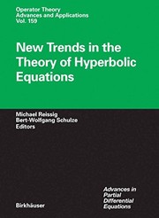 New Trends in the Theory of Hyperbolic Equations Cover Image