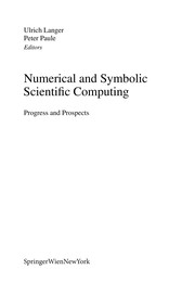 Numerical and Symbolic Scientific Computing Progress and Prospects  Cover Image