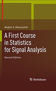 A First Course in Statistics for Signal Analysis Cover Image