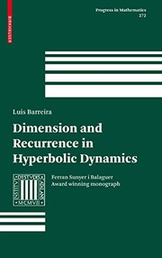 Dimension and Recurrence in Hyperbolic Dynamics Cover Image