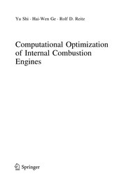 Computational Optimization of Internal Combustion Engines Cover Image