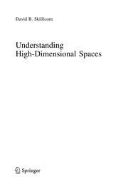 Understanding High-Dimensional Spaces Cover Image