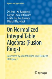 On Normalized Integral Table Algebras (Fusion Rings) Generated by a Faithful Non-real Element of Degree 3  Cover Image