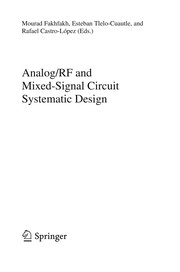 Analog/RF and Mixed-Signal Circuit Systematic Design Cover Image