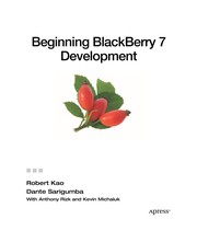 Beginning BlackBerry 7 Development Cover Image