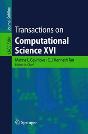 Transactions on Computational Science XVI Cover Image