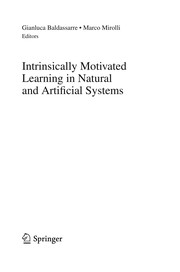 Intrinsically Motivated Learning in Natural and Artificial Systems Cover Image