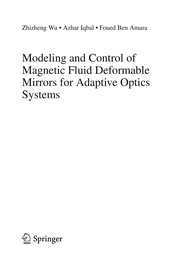 Modeling and Control of Magnetic Fluid Deformable Mirrors for Adaptive Optics Systems Cover Image