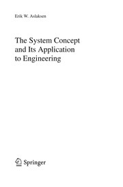The System Concept and Its Application to Engineering Cover Image