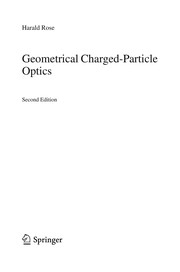 Geometrical Charged-Particle Optics Cover Image