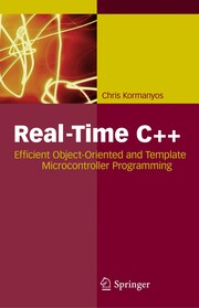 Real-Time C++ Efficient Object-Oriented and Template Microcontroller Programming  Cover Image