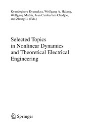 Selected Topics in Nonlinear Dynamics and Theoretical Electrical Engineering Cover Image