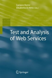 Test and Analysis of Web Services Cover Image