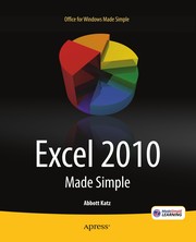 Excel 2010 Made Simple Cover Image