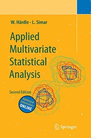 Applied Multivariate Statistical Analysis Cover Image