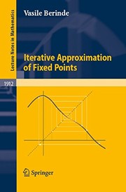 Iterative Approximation of Fixed Points Cover Image