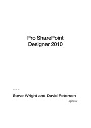 Pro SharePoint Designer 2010 Cover Image