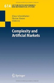 Complexity and Artificial Markets Cover Image