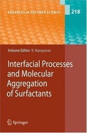 Interfacial Processes and Molecular Aggregation of Surfactants Cover Image