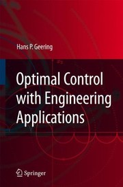 Optimal Control with Engineering Applications Cover Image