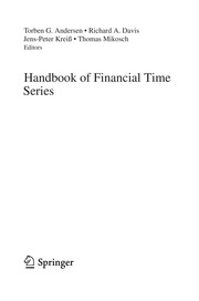 Handbook of Financial Time Series Cover Image