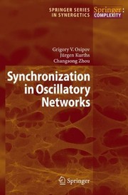 Synchronization in Oscillatory Networks Cover Image