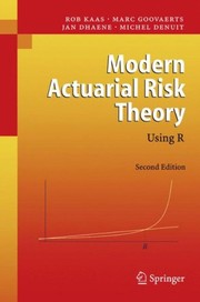 Modern Actuarial Risk Theory Using R  Cover Image